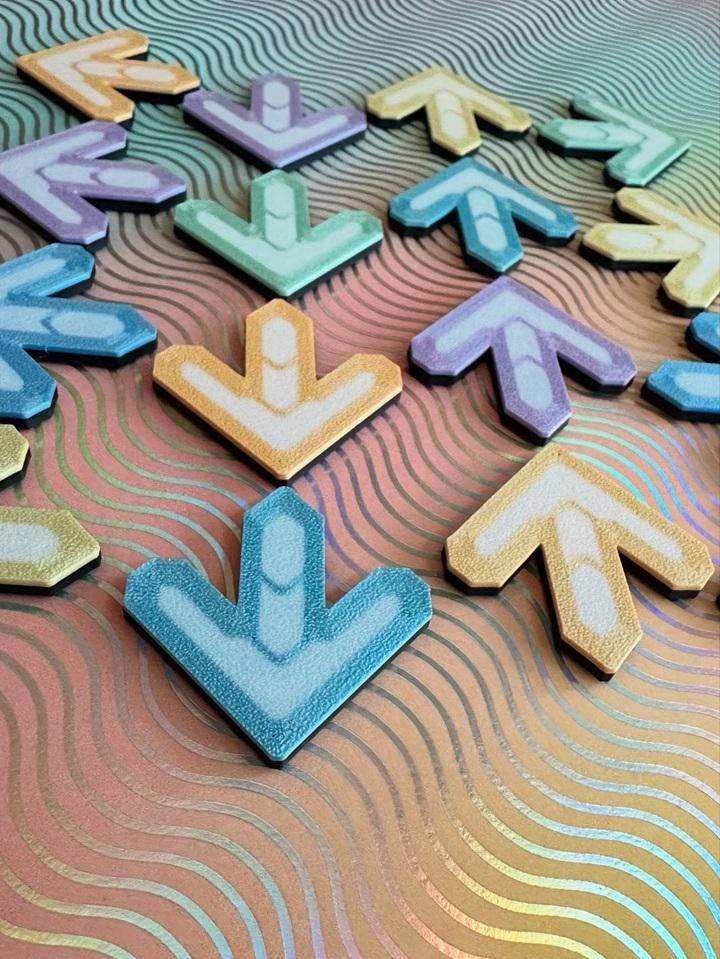 MARVELOUS DANCE ARROW magnet