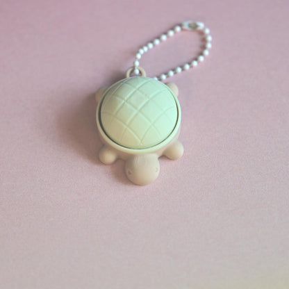 MELON-PAN TURTLE clicker keychain - SQUARES.WORKS
