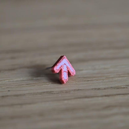 MARVELOUS DANCE ARROW studs - SQUARES.WORKS