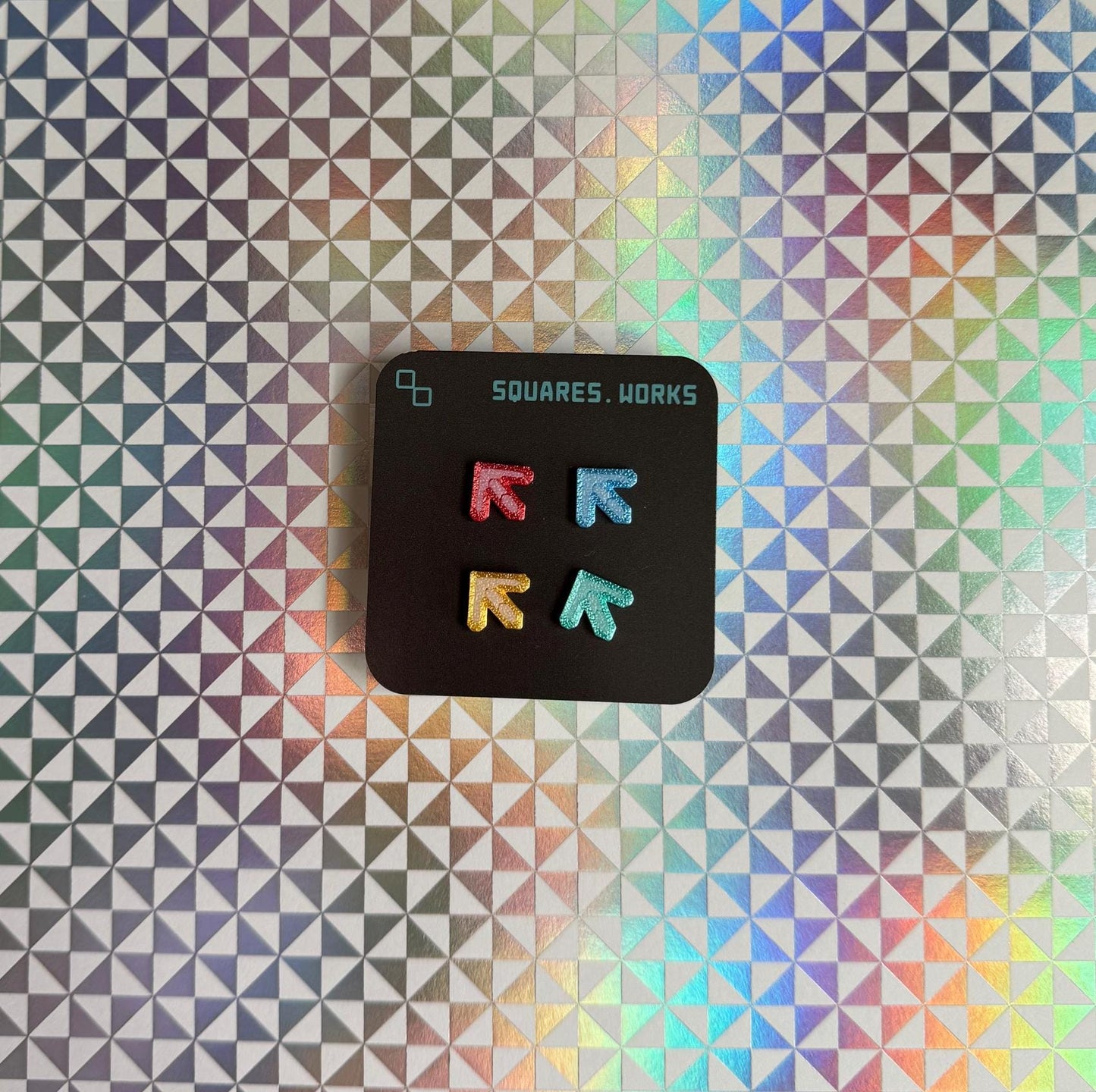 MARVELOUS DANCE ARROW studs