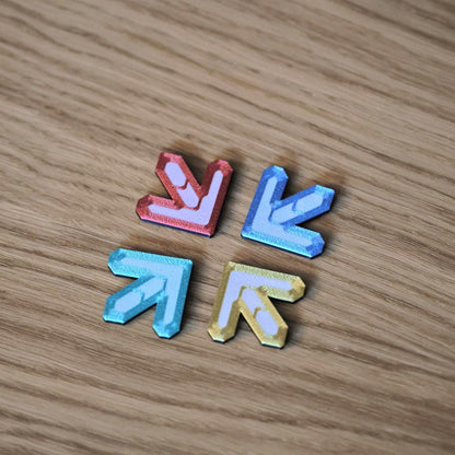 MARVELOUS DANCE ARROW magnet - SQUARES.WORKS