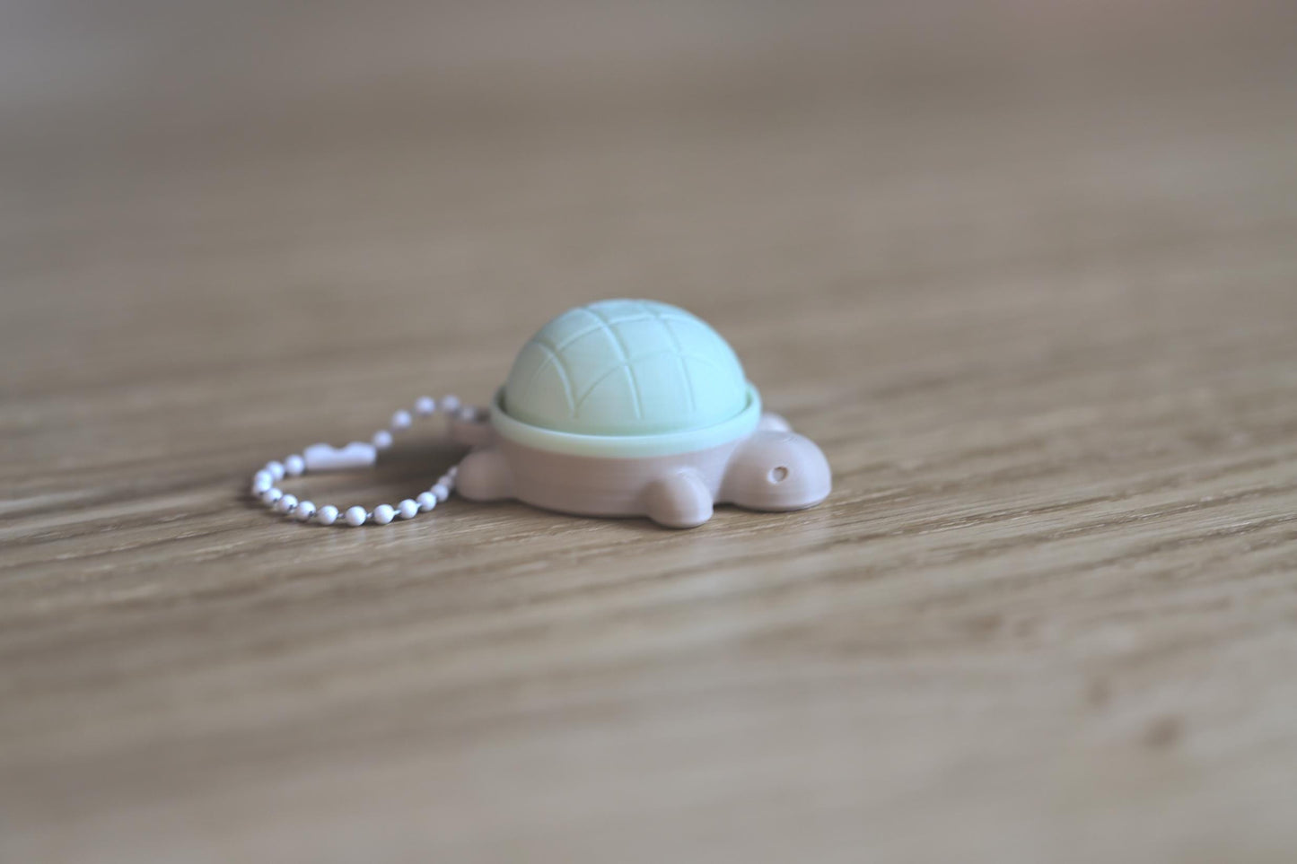 MELON-PAN TURTLE clicker keychain