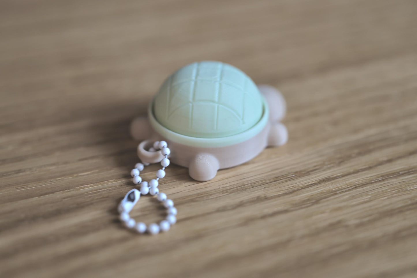 MELON-PAN TURTLE clicker keychain