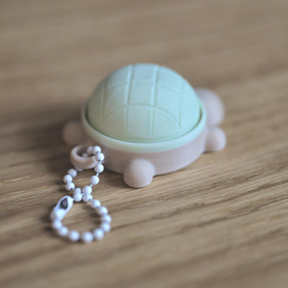 MELON-PAN TURTLE clicker keychain - SQUARES.WORKS