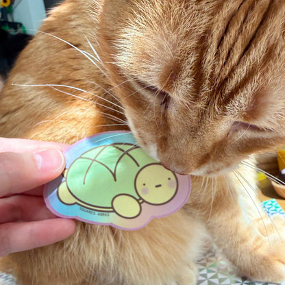 MELON-PAN TURTLE sticker - SQUARES.WORKS