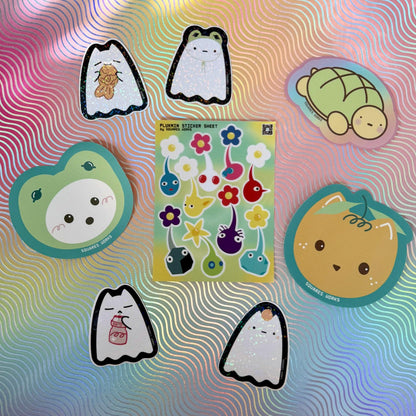 MELON-PAN TURTLE sticker - SQUARES.WORKS