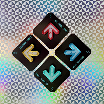 MARVELOUS DANCE ARROW magnet - SQUARES.WORKS