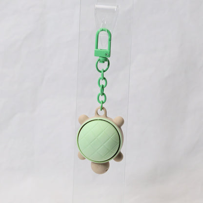 MELON-PAN TURTLE clicker keychain