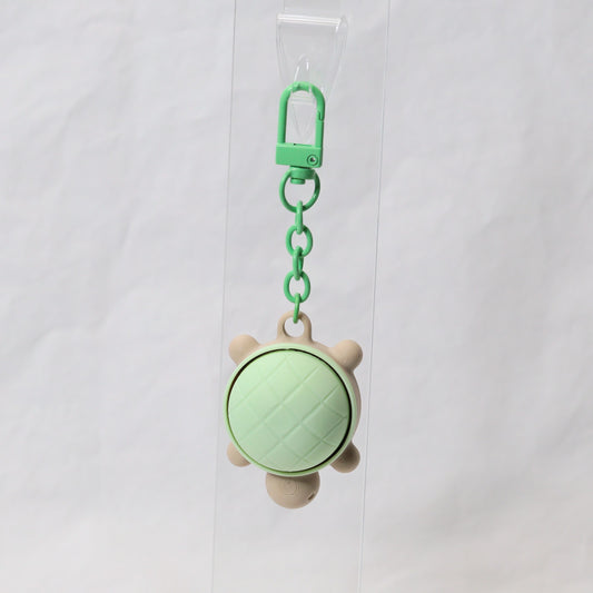 MELON-PAN TURTLE clicker keychain