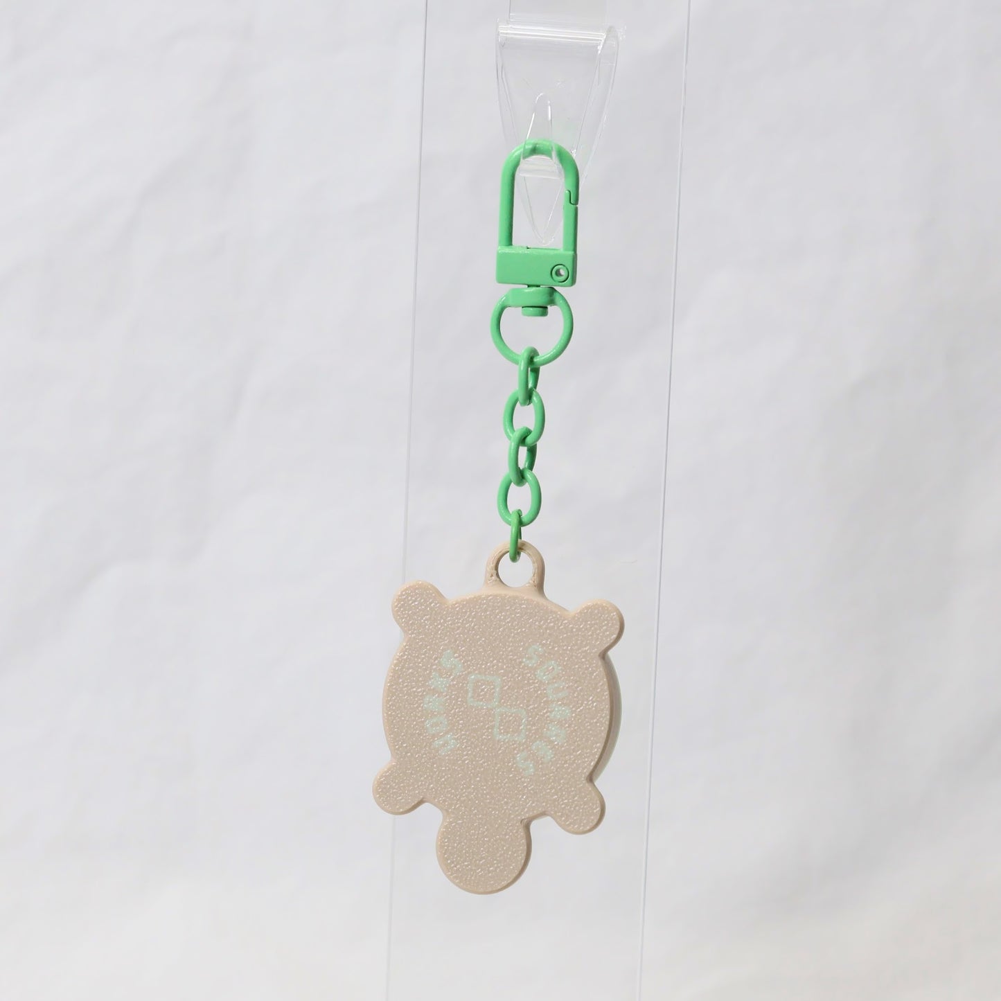 MELON-PAN TURTLE clicker keychain