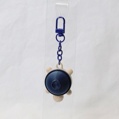 BLUEBERRY TURTLE clicker keychain