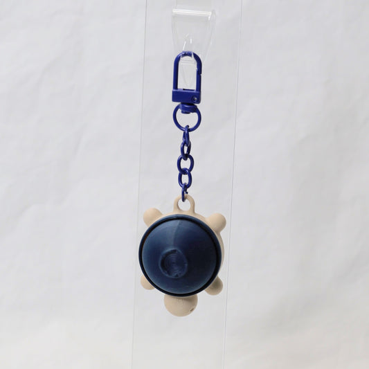 BLUEBERRY TURTLE clicker keychain