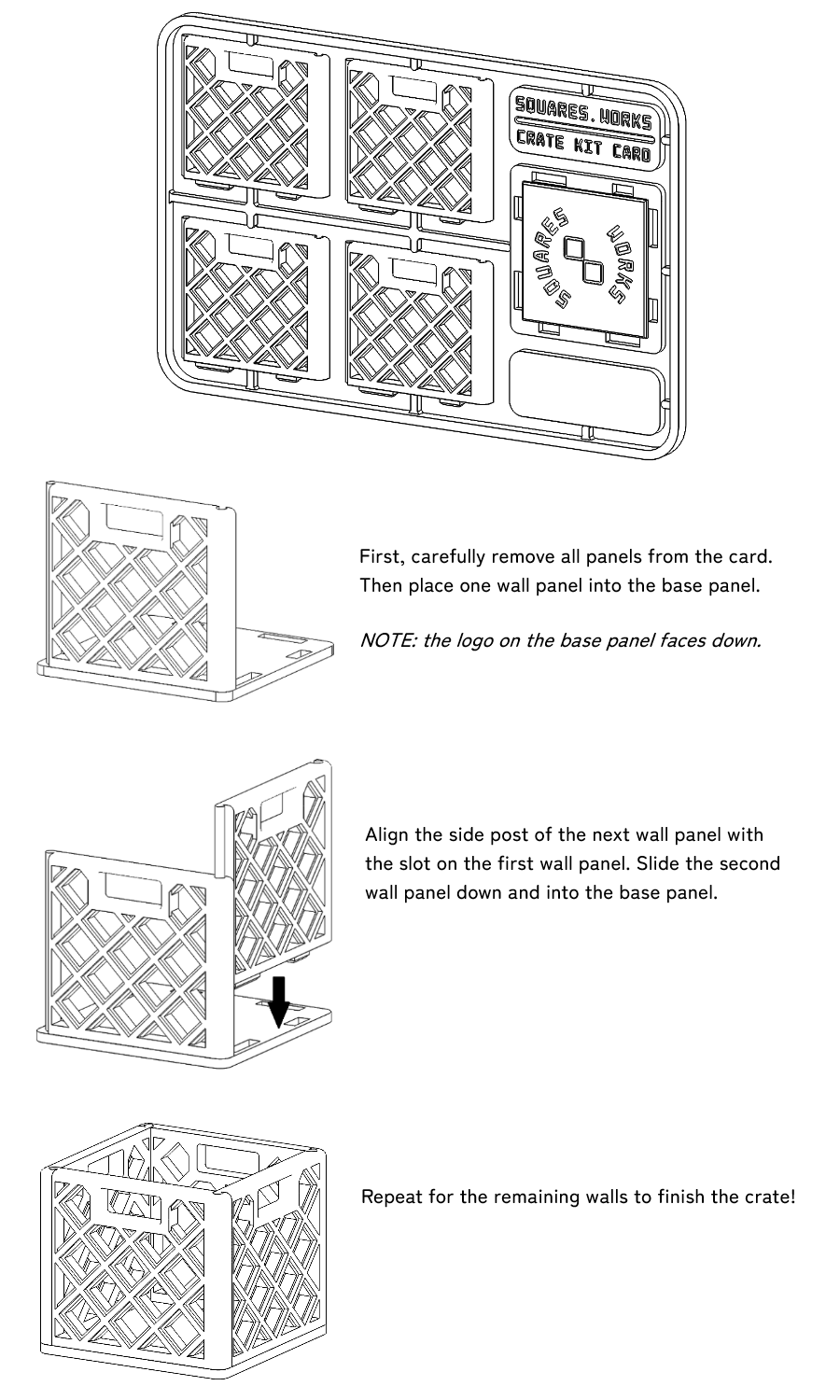 CRATE kit card