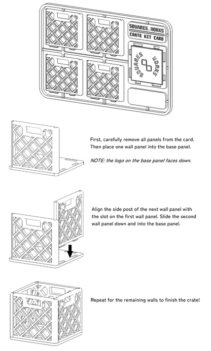 CRATE kit card