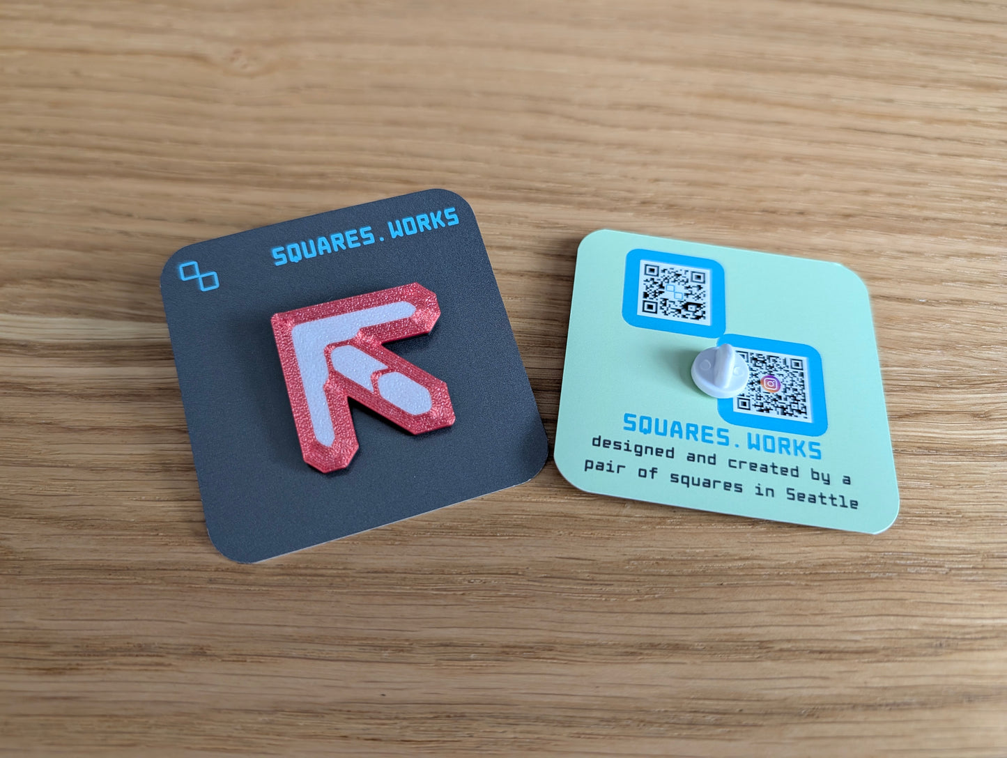 MARVELOUS DANCE ARROW pin