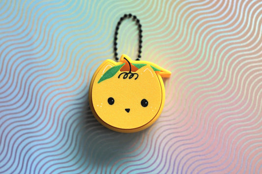 CITRUS CAT clicker keychain