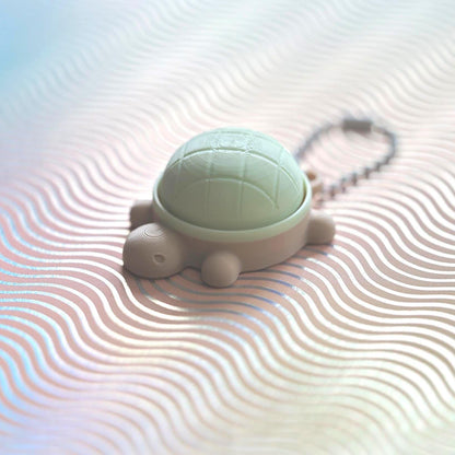 MELON-PAN TURTLE clicker keychain - SQUARES.WORKS