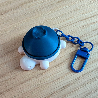 BLUEBERRY TURTLE clicker keychain