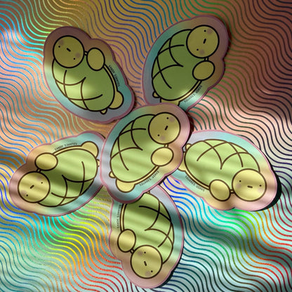 MELON-PAN TURTLE sticker - SQUARES.WORKS
