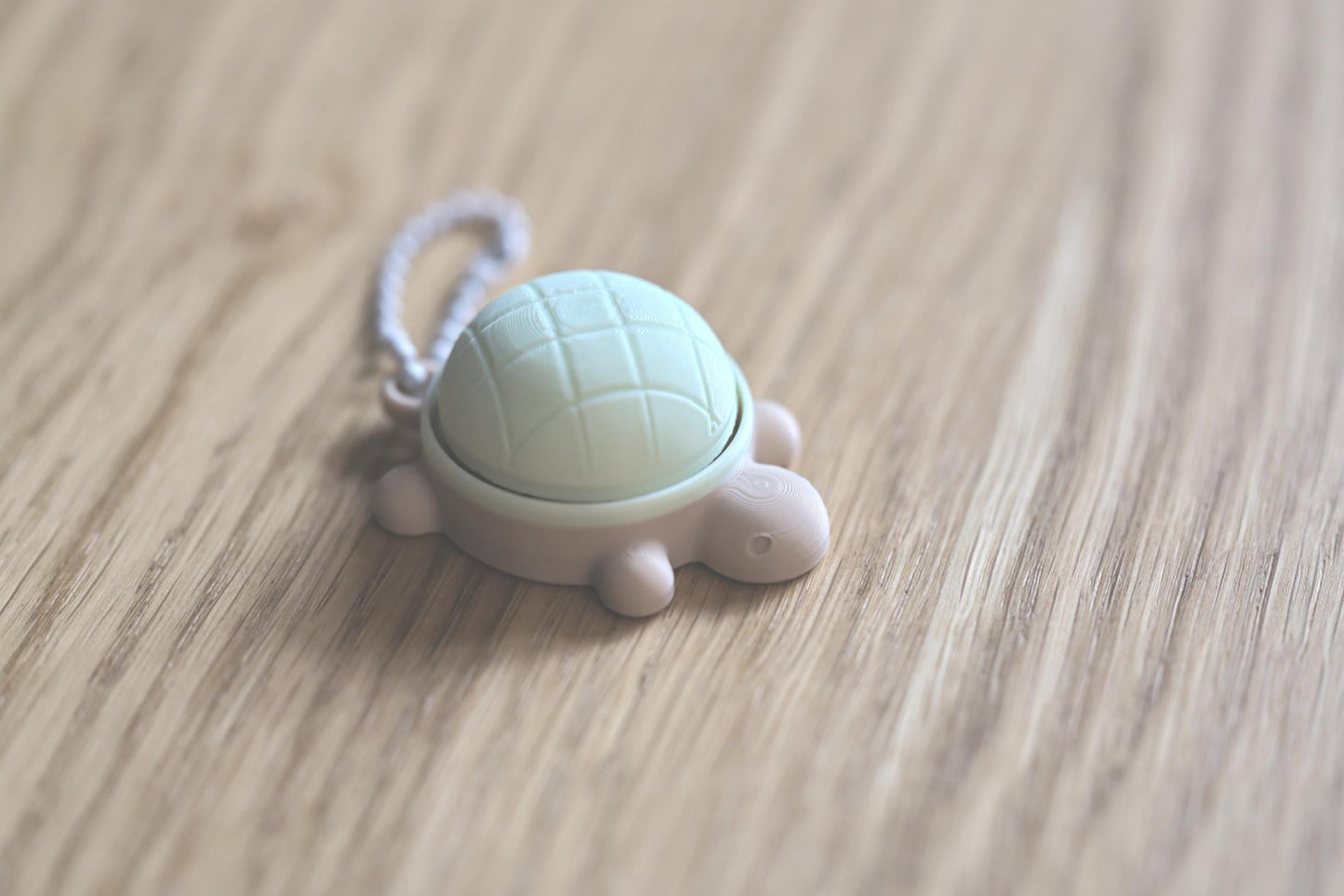 MELON-PAN TURTLE clicker keychain